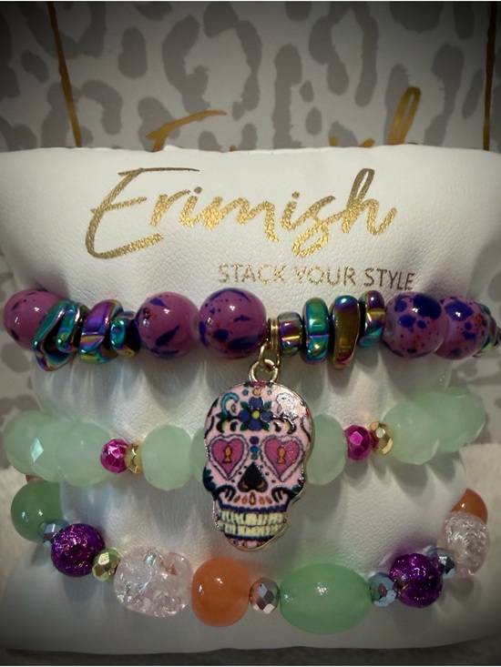 Erimish Jewelry - New ERIMISH Bracelets 3 Pc- Halloween - Custom Regular, Kids or Extended Size